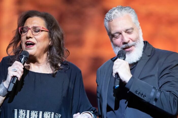 Η Μαρία Φαραντούρη και ο Τάσης Χριστογιαννόπουλος στο Μέγαρο Μουσικής Αθηνών -13 Μαρτίου 2026