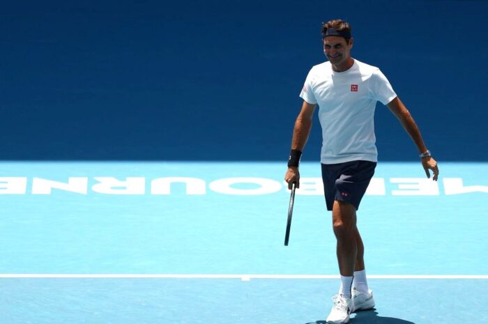 Η Επιστροφή του Βασιλιά: Ο Ρότζερ Φέντερερ έπαιξε ξανά τένις στην Rod Laver Arena 