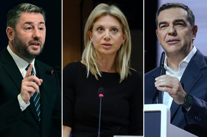 Μπλέξιμο για τρεις μεταξύ 12% και 14%, με τα κόμματα Τσίπρα και Καρυστιανού