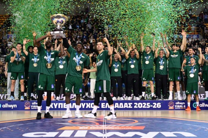 Πράσινη κυριαρχία στην Κρήτη: Ο Παναθηναϊκός «πάτησε» τον Ολυμπιακό και σήκωσε το 22ο!