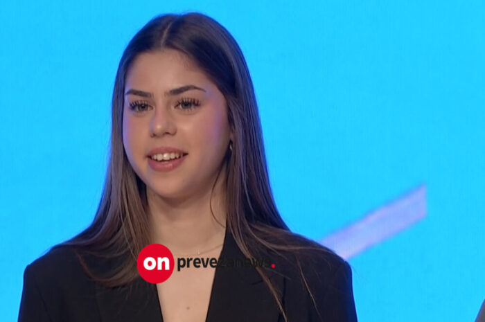 Η Πρεβεζάνα πρωταθλήτρια του βάδην Χαρά Γέρου βραβεύτηκε από την Ελληνική Ολυμπιακή Επιτροπή (video)