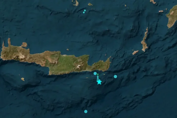 Σεισμός 5,7 Ρίχτερ στη θαλάσσια περιοχή του Λασιθίου – Είχε διάρκεια και έγινε αισθητός σε όλο το νησί